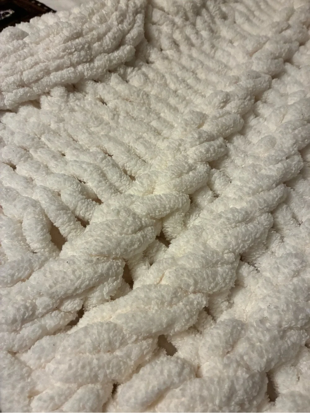 Chunky Cable Knit Throw Blanket off white Cream UGG throw Soft Home Bedding